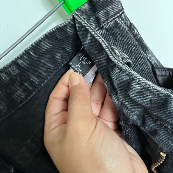 Worn once Black Jeans from SHEIN - Picture 2 of 3